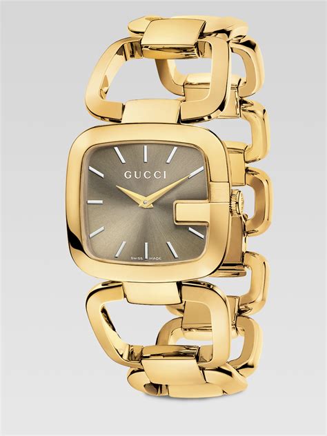 ladies gucci link watch|Gucci watches clearance.